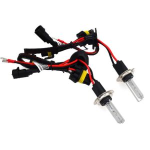 55W Metal Base HID Xenon Headlight Bulbs , 85V H7 HID Replacement Bulbs