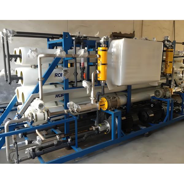 Danfoss / Grundfos Pump Seawater Desalination System With 6.5Mpa Operating