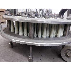 Silvery White SS304 Refining Cassava Starch Machine 45kw