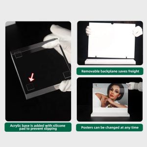 Acrylic Display Skincare Stand Perfume Displays Countertop Cosmetic Storage