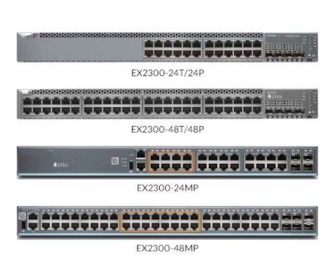 Customized Switch EX3400-48T EX3400 Series 24-port Ethernet Network Stackable