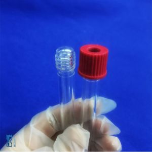 Factory Custom Transparent Threaded Quartz Pipe High Temperature Resistant