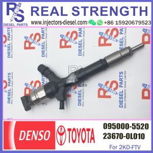 Diesel Common Rail Fuel Injector 095000-5520 For TOYO-TA HILUX 2KD-FTV 23670