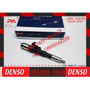 China New SA6D125E Engine Diesel Fuel Injector 095000-0800 095000-0801 on sale