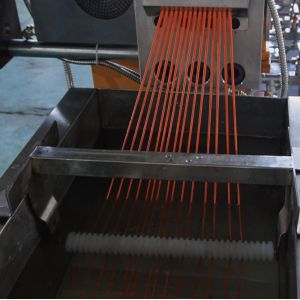 Extruder Water Cooled Strand Pelletizing System For Modified PP PE Masterbatch