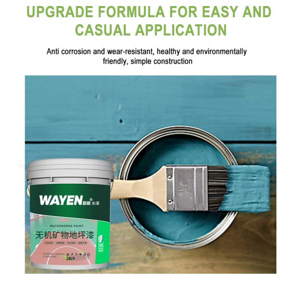 High-Temperature Resistant Fireproof Epoxy Floor Paint with PH5 Alkali Resistance for Durable Warehouses and Garages