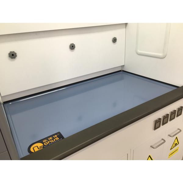 5mm Thickness Lined Sheet White Color Heat Resistanct For Laboratory Fume Hood