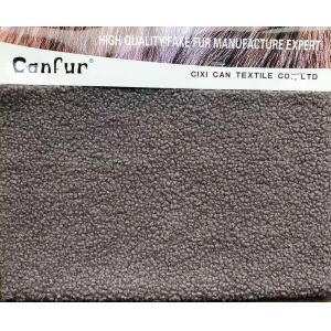 100% Polyester White Fake Real Sherpa Plush Fleece Fabric for Winter Accessories