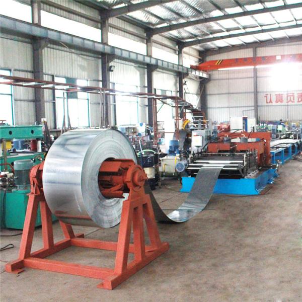 Heavy Duty Cable Tray Manufacturing Machine 1.2-2.0mm Thickness Gear Driver