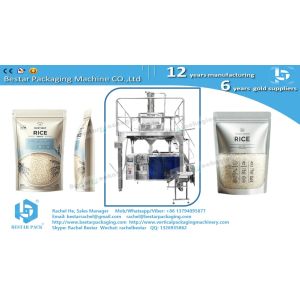 Rice packaging solution Bestar Next-Gen Granule Doypack Machine Automatic
