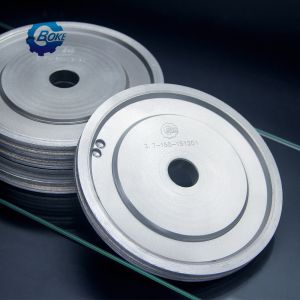 Optimized Double Groove Glass Processing Grinding Wheels Surface PBLOG