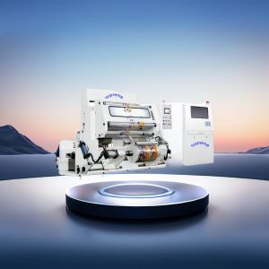 PLC CONTROLLED INSPECTION MACHINE VERIFYING-ROLLING -SLITTING BOPP, PET, CPP,