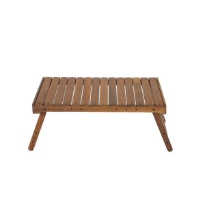 Oak Table For Camping With Foldable Legs Portable Folding Picnic Table