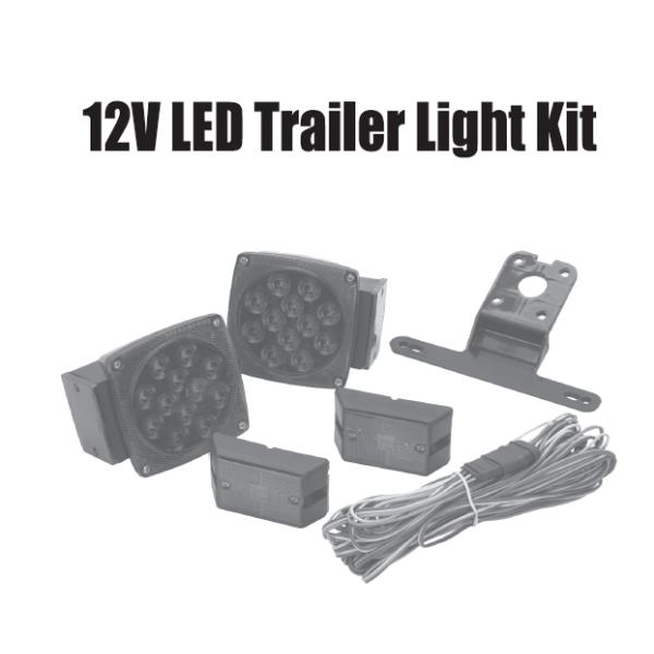 12V LED Trailer Tail Lights Submersible LED Trailer Lights