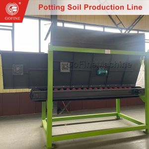 Organic Coconut Coir Crusher Machine Potting Mix Production Line Equipment