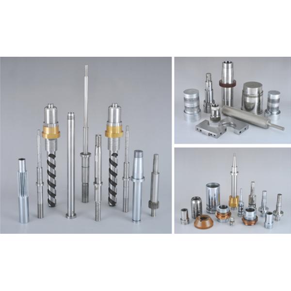 Cylinder Shape Unscrewing Mold Components Thread Insert With Polishing