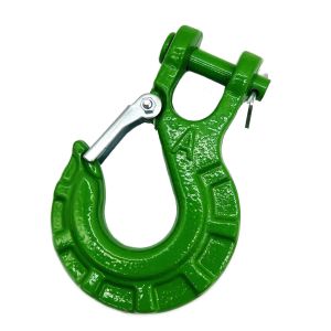 G80 Forged Super Alloy Steel Tow Hook Clevis Sling Shackle With Cast Latch