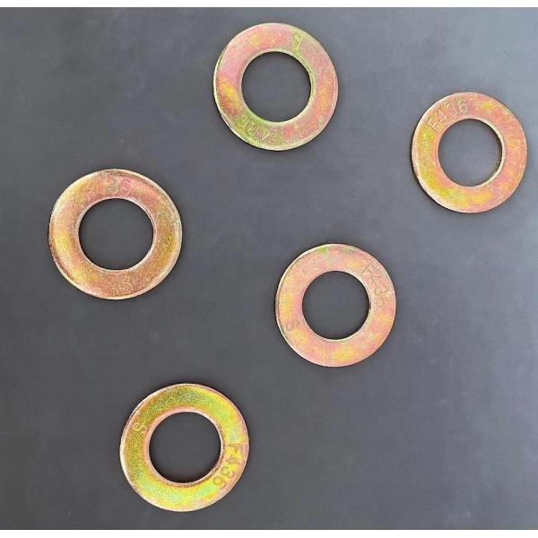 F436 Non Standard Washer Plain / Dacromet For Infrastructure Projects