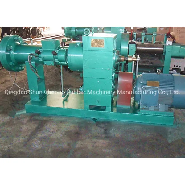 Rubber strainer machine, Automatic Grade Rubber Extruder Machine / Single Screw Extruders/ Rubber Machine