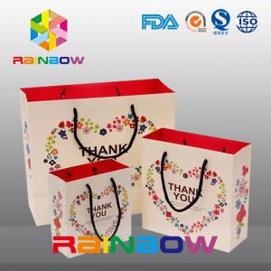 China Promotional Printed Gift Paper Bag / Custom Christmas Paper Shopping Bags on sale