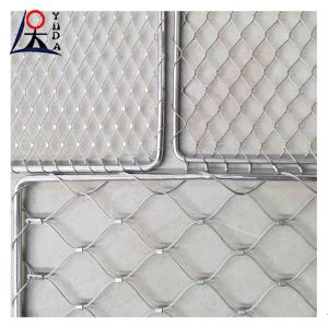 High Altitude Anti Falling Cableway Slope Protection Net Stainless Steel Wire