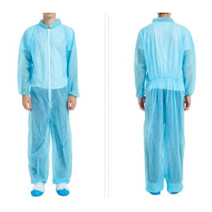 100% Polypropylene Disposable Protective Wear High Filtration Efficiency For