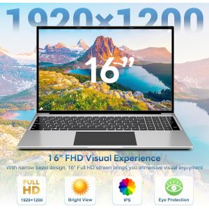 16GB RAM 1152GB Storage 16 Inch Laptop Computer FHD Display N95 CPU 38WH Battery