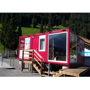 Modular Mobile Office Containers , Prefabricated Living Container House