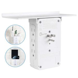 Wall Power Socket with Surge Protector ETL cETL Passed 8 Outlets 3USB