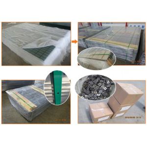 358 anti-climb fence 3" X 0.5" X 8 Gauge Wire(12.7mm X 76.20mm Wire) with the V