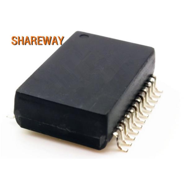 Quality Dual Port 1000BASE-T Ethernet Lan Transformer , Electrical Isolation Transformer X5585999B47F for sale