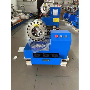 2 Inch 10 Dies 1-4 Layer Hose Hydraulic Crimping Machine / Hose Crimping Machine