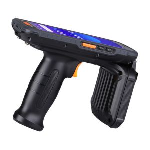 Android 11 Handheld Terminal 1D 2D Barcode Scanner with Long Range UHF RFID