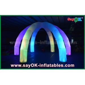 Arch For Wedding Led Lighting Decoration Inflatable Arch / Round Arch Six Leg