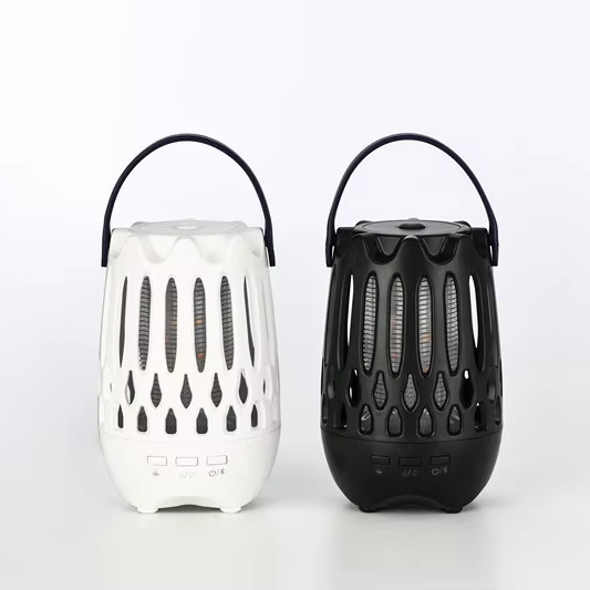 Camping Multi-functional Mosquito Killer Lamp Bug Zapper Flame Bluetooth Night
