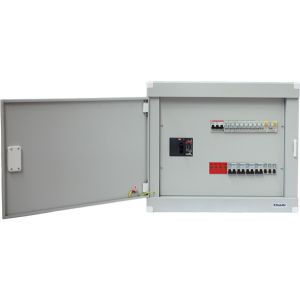 IP40 Electrical Wall Mount Distribution Box , MCCB Distribution Board Steel