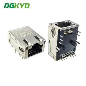 DGKYD811Q008FN9A2DB057 Gigabit Integrated Transformer Ethernet Filter With Light