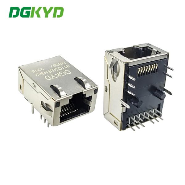 DGKYD811Q008FN9A2DB057 Gigabit Integrated Transformer Ethernet Filter With Light
