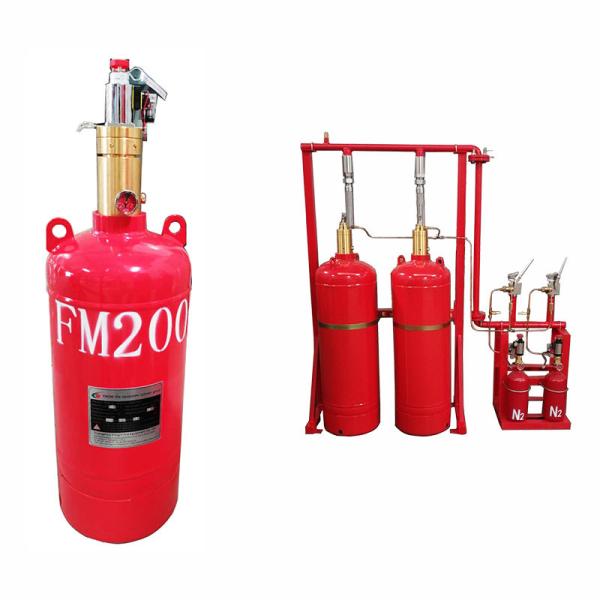 Red 150L HFC227ea Fire Suppression System Professional Manufacturers Direct