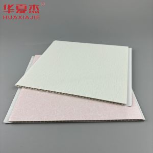 White Baseplate With Silver Metallic Pattern Pvc Wall Panel Ceiling Decor Pvc