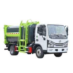 Manual Transmission Dongfeng Domestic Garbage Collection and Transfer Vehicle