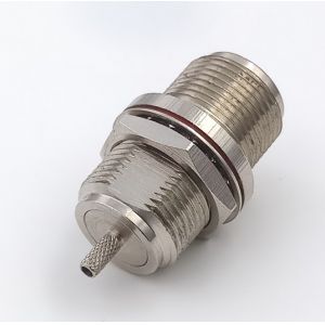 Wholesale Antenna N Type RF Coaxial Connectors 50 Ohm Nut Mounting &amp; Panel Mounting With Cable from china suppliers
