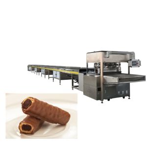 300kg/Hour PLC Small Chocolate Coating Machine