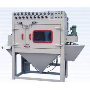 Buy cheap High Efficiency Automatic Sandblasting Machine , Automatic Sandblaster from wholesalers