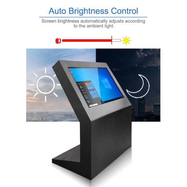 Outdoor Screens Floor Standing Sunlight readable 32" 43" 49" Digital Signage 240V