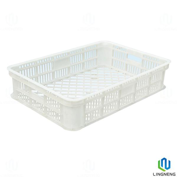 Ventilated Plastic Fruit And Vegetable Crates Food Grade Plastic Agricultural