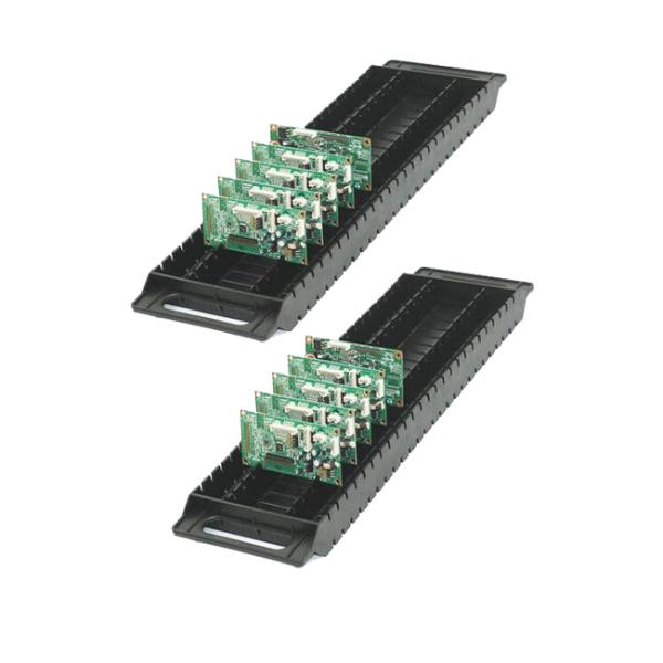 Double Side Anti Static PCB Storage Rack Permanent ESD Protection