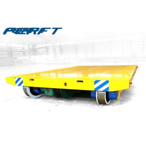 Rail Based Trolley Material Transfer Cart For Heavy Industrial Materials