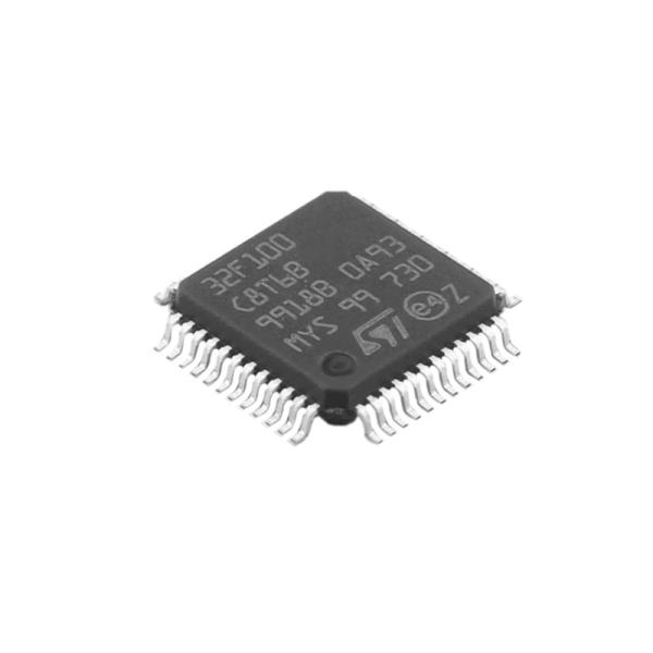Quality STM32F100C8T6B LQFP48 Components Distribution Tested Integrated Circuit Chip for sale