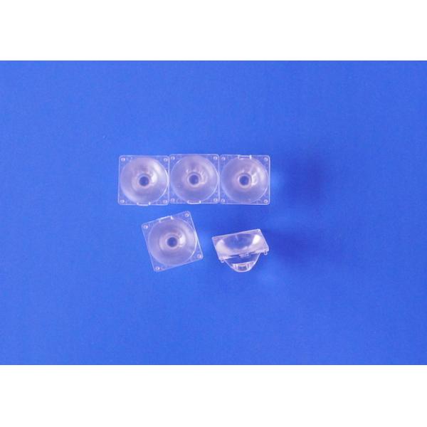 Narrow Square Single Led Light Lens 22mm Diameter